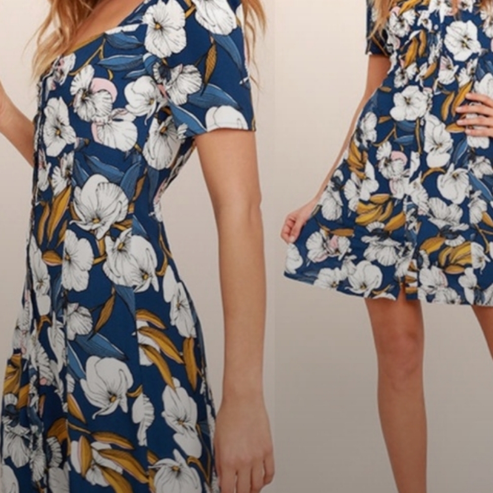 Minkpink floral dress
